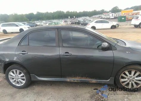 2009 Toyota Corolla S/Le/Xle из США, поврежденный, VIN 2T1BU40E29C125374